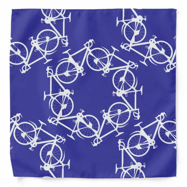 Circles of Cycles Design Bandana (Front)