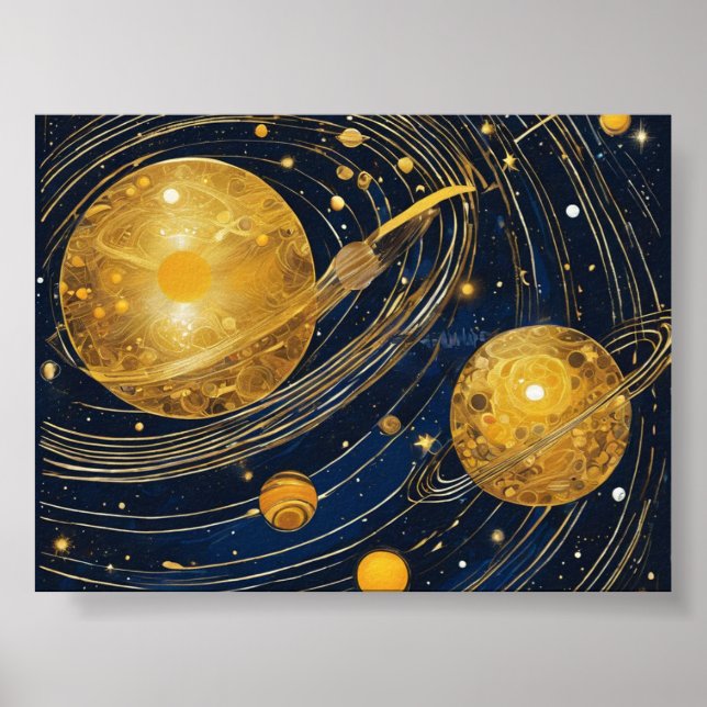 Circles of Space Poster (Front)