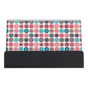 Circles of the Horizon 3  Desk Business Card Holder