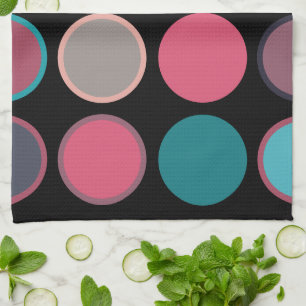 Circles of the Horizon 3  Kitchen Towel