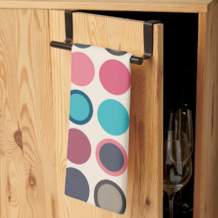 Circles of the Horizon 3 Kitchen Towel