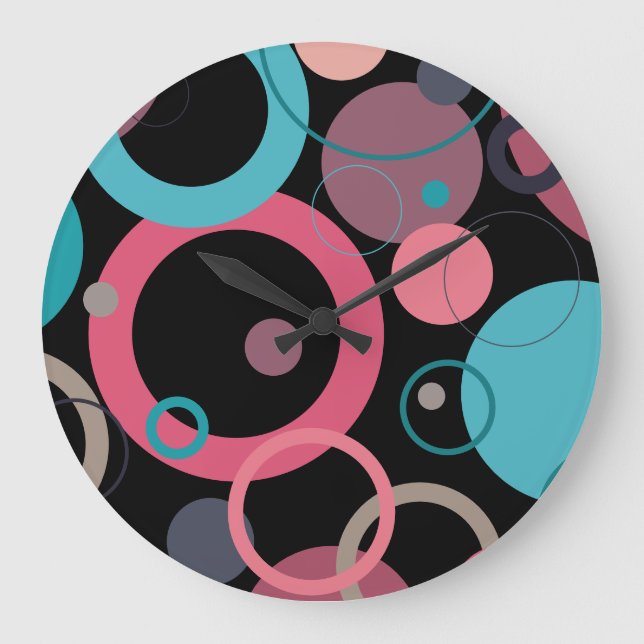 Circles of the horizon     large clock (Front)