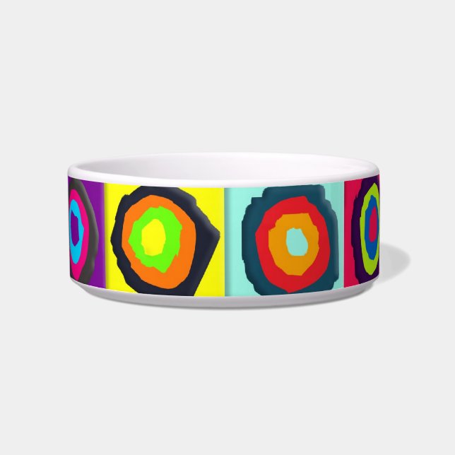 circles pattern bowl (Front)