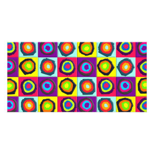 circles pattern card