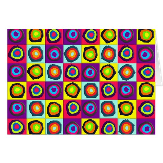 circles pattern cards (Front Horizontal)