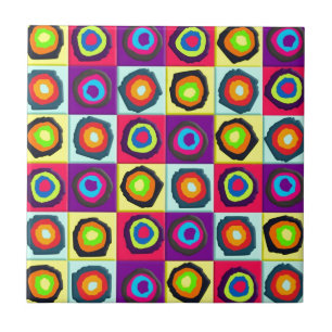 circles pattern ceramic tile