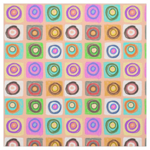 circles pattern fabric