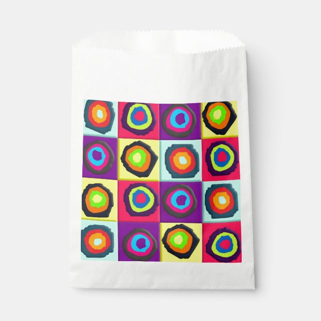 circles pattern favor bag (Front)