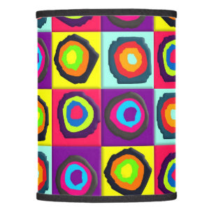 circles pattern lamp shade