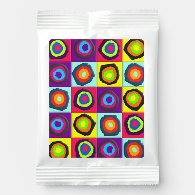 circles pattern   lemonade drink mix (Front)