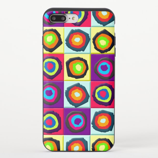 circles pattern  uncommon iPhone case (Back)