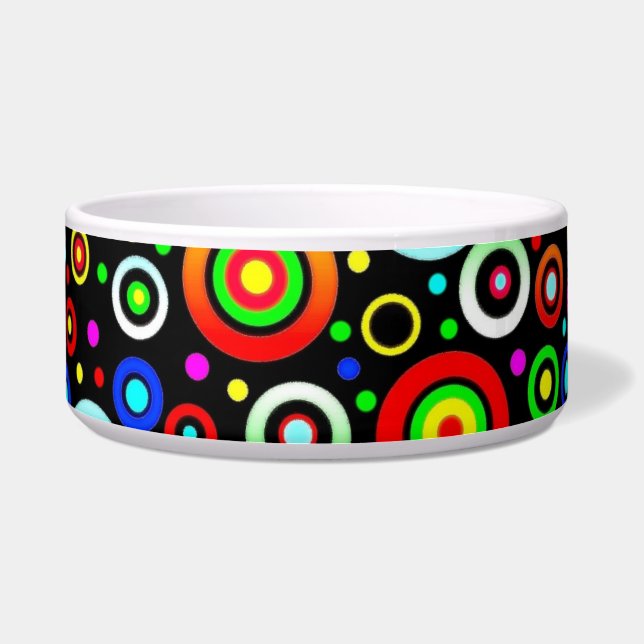 Circles Pet Bowl (Front)