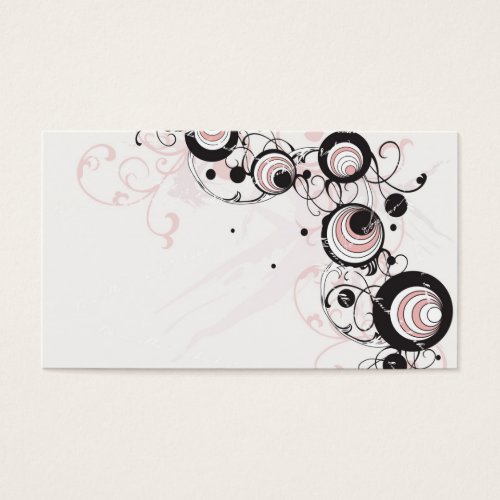 Circles Profile Card Business Card Templates