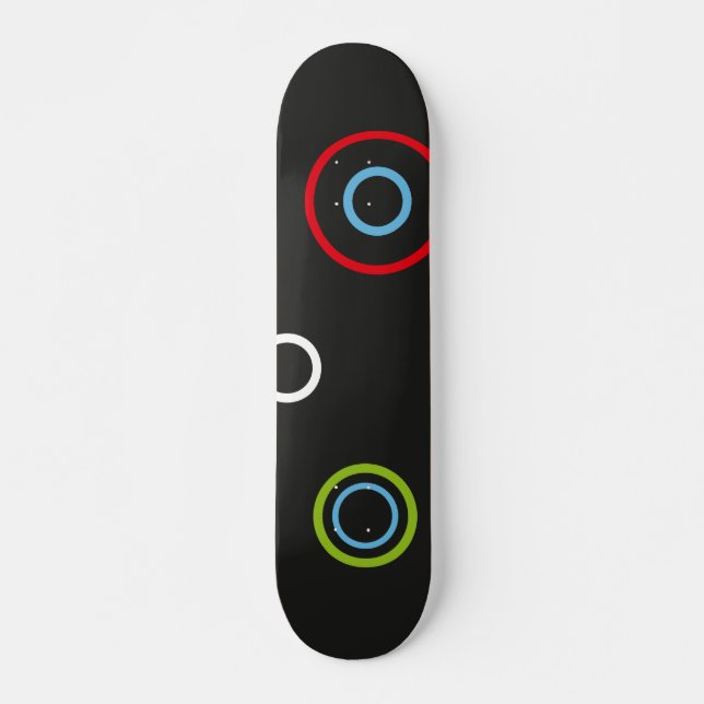 Circles Skateboard Deck (Front)