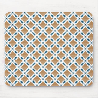 Circles with lens pattern and Diamond Mouse Pad