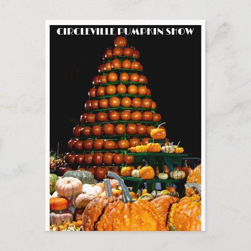 Circleville Pumpkin Show Postcard