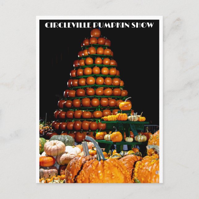 Circleville Pumpkin Show Postcard (Front)