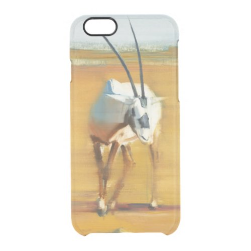 Circling Arabian Oryx 2010 Clear iPhone 66S Case