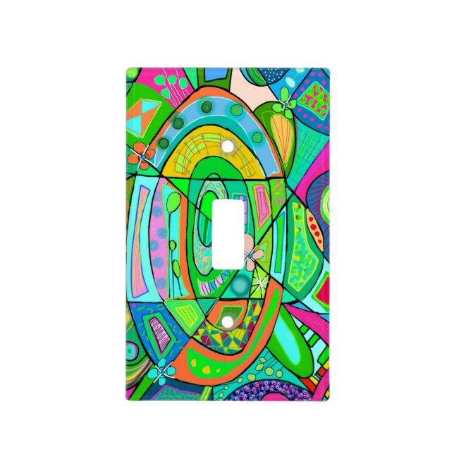 Circling the light light switch cover (Front)