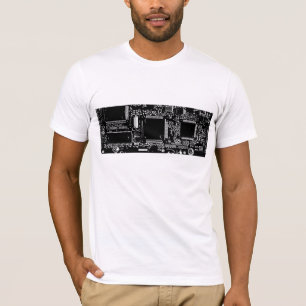 Circuit B&W t-shirt white