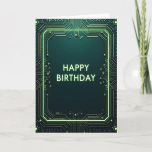 Circuit Birthday Card