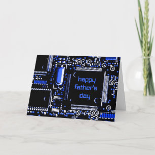 Circuit Blue 2 'Father's Day' greetings card