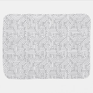 Circuit Board Baby Blanket