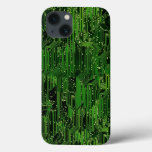 Circuit board background iPhone 13 case