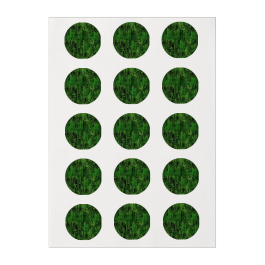Circuit board background edible frosting rounds (Sheet)