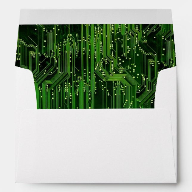Circuit board background envelope (Back (Bottom))