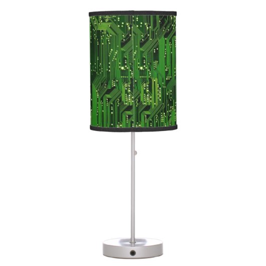 Circuit board background table lamp (Back)