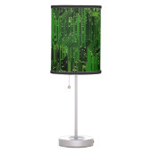 Circuit board background table lamp (Right)