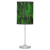 Circuit board background table lamp (Front)