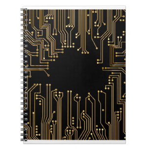 Circuit board background wallpaper notebook