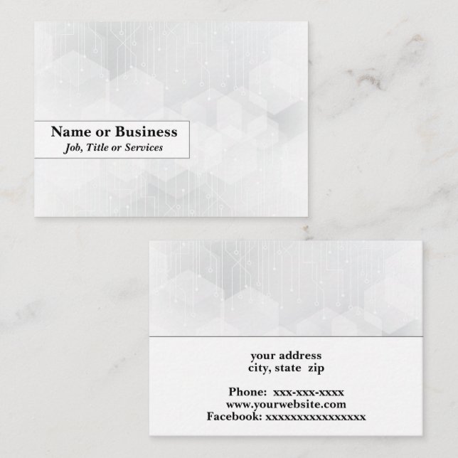 Circuit Board Business Card (Front/Back)