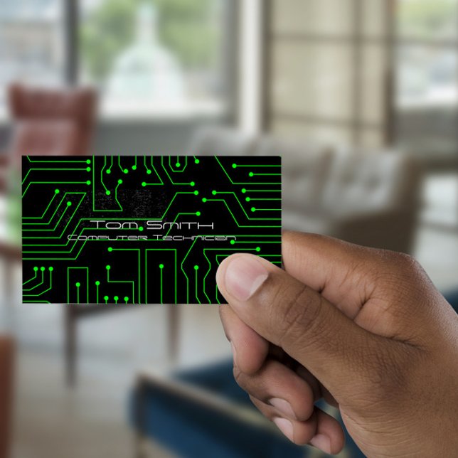 Circuit Board Business Card (Creator Uploaded)