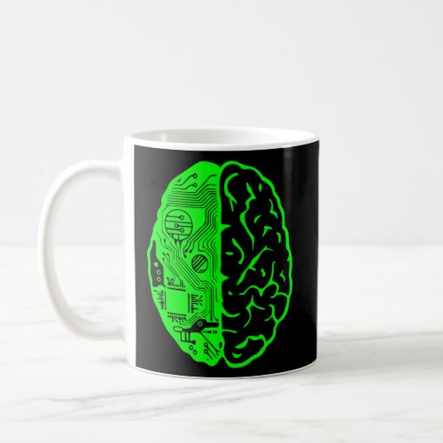 Circuit Board Computer  Brain Ai Learning  Techn Coffee Mug