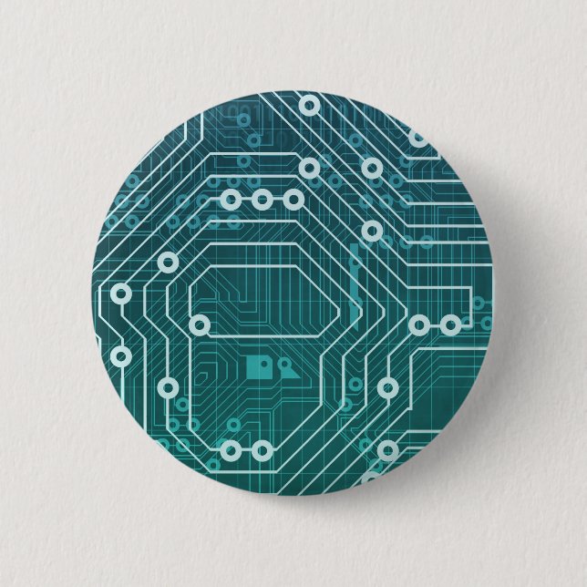 Circuit Board Data Network Button (Front)