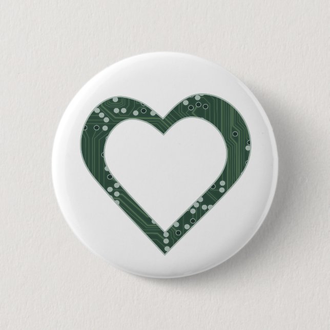 Circuit board Heart Button (Front)