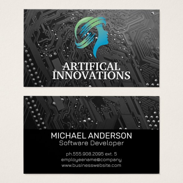 Circuit Board | Human Tech Logo (Front & Back)