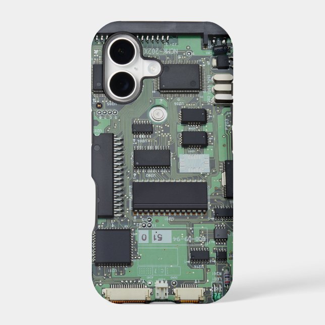 Circuit Board Iphone Case (Back)