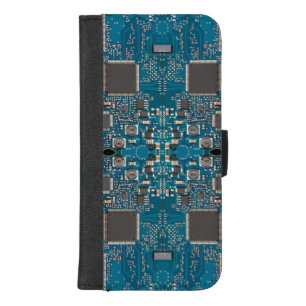 Circuit board iPhone 8/7 plus wallet case