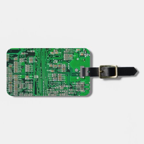 Circuit Board Luggage Tag