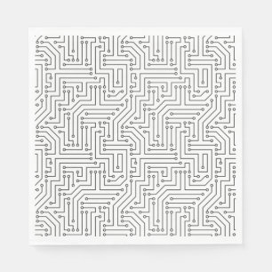 Circuit Board Napkins