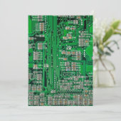 Circuit Board Painting (Standing Front)