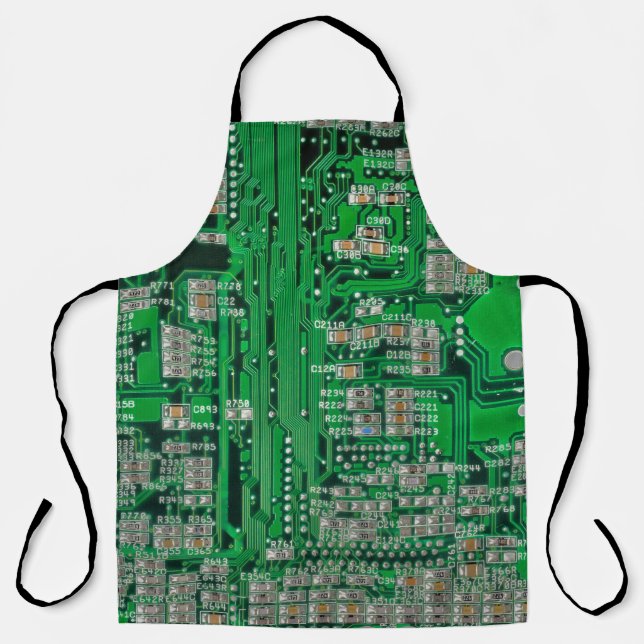 Circuit Board Painting Apron (Front)