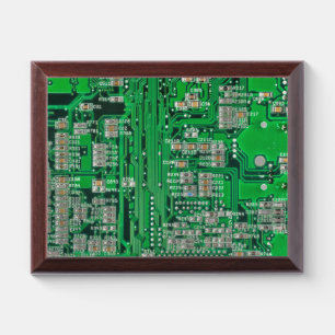 Circuit Board Painting Award Plaque