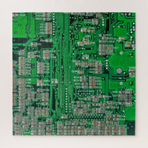 Circuit Board Painting Jigsaw Puzzle