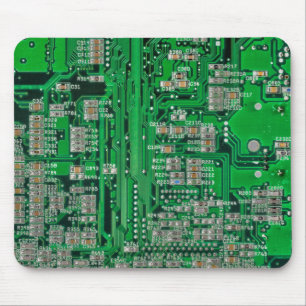 Circuit Board Painting Mouse Pad