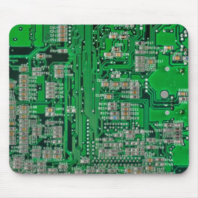 Circuit Board Painting Mouse Pad (Front)